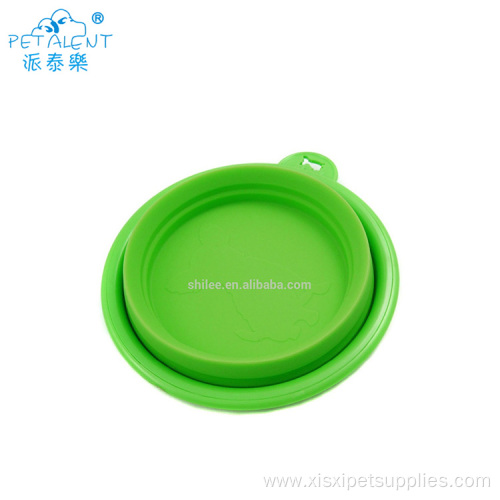Foldable Dog Bowl Pet Feeder Travel Bowl